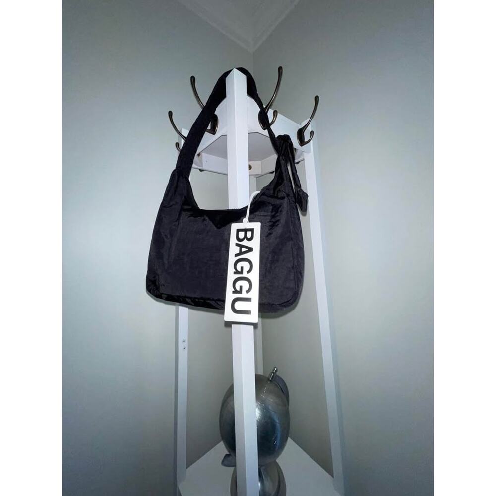 Baggu Mini Nylon Shoulder Bag Black -NWT-